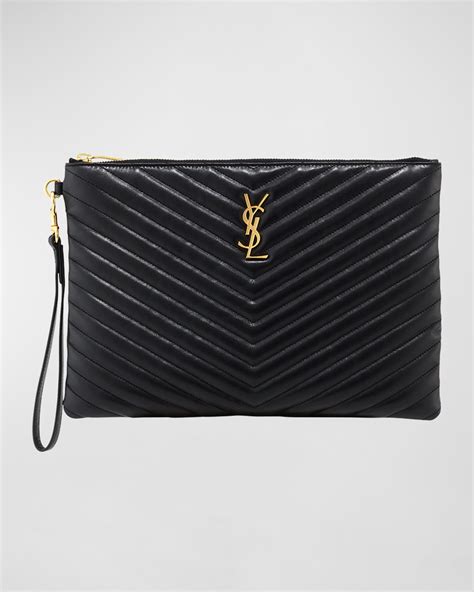 ysl flat pouch|ysl pouch medium.